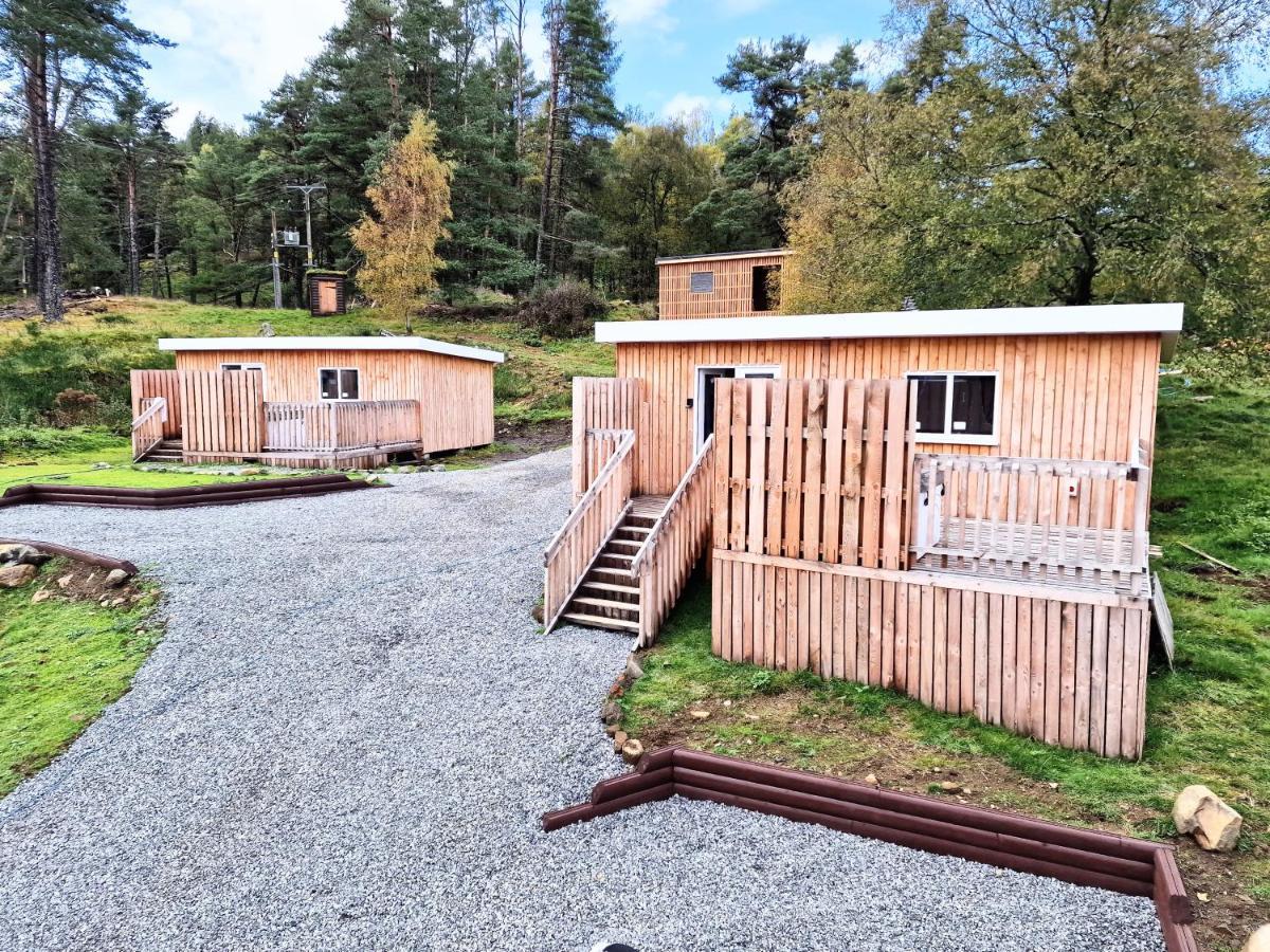 Kaoglen Lodge - Fawn Pod - Hot Tub - Dogs - Pitlochry - Luxury Blairgowrie and Rattray Buitenkant foto